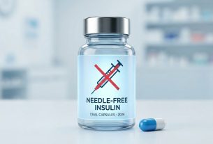 Medical pill representing the new Needle-Free Insulin 2026 for diabetic patients