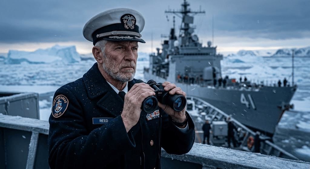 Arctic Power Struggle naval officer