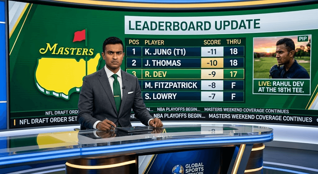 Masters Leaderboard Today