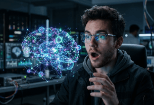 Amazed tech fan reacting to Neuralink Human Trials update