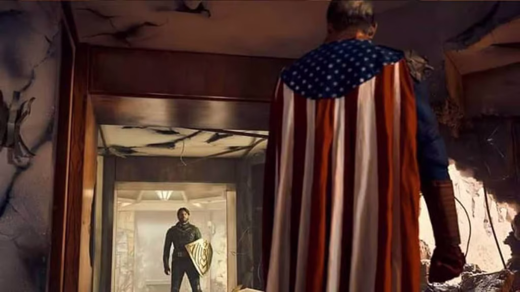 Soldier Boy fighting Homelander brutally in the latest episode