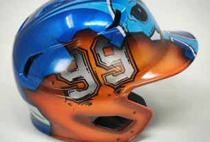 A broken helmet causing a massive baseball safety warning for young players