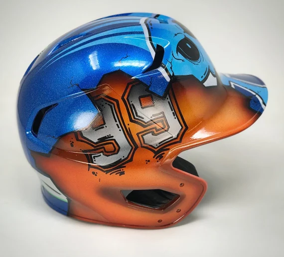 A broken helmet causing a massive baseball safety warning for young players