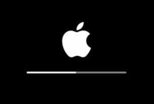 An iPhone screen displaying the urgent software update installation progress