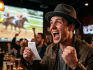 Excited fan checking Kentucky Derby News