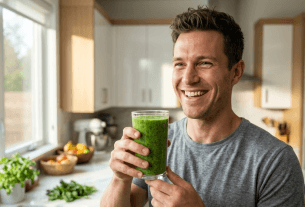 Healthy man discovering Gut Health Secrets