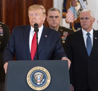 The US president showing the active Iran Israel halt strikes during global peace talks today