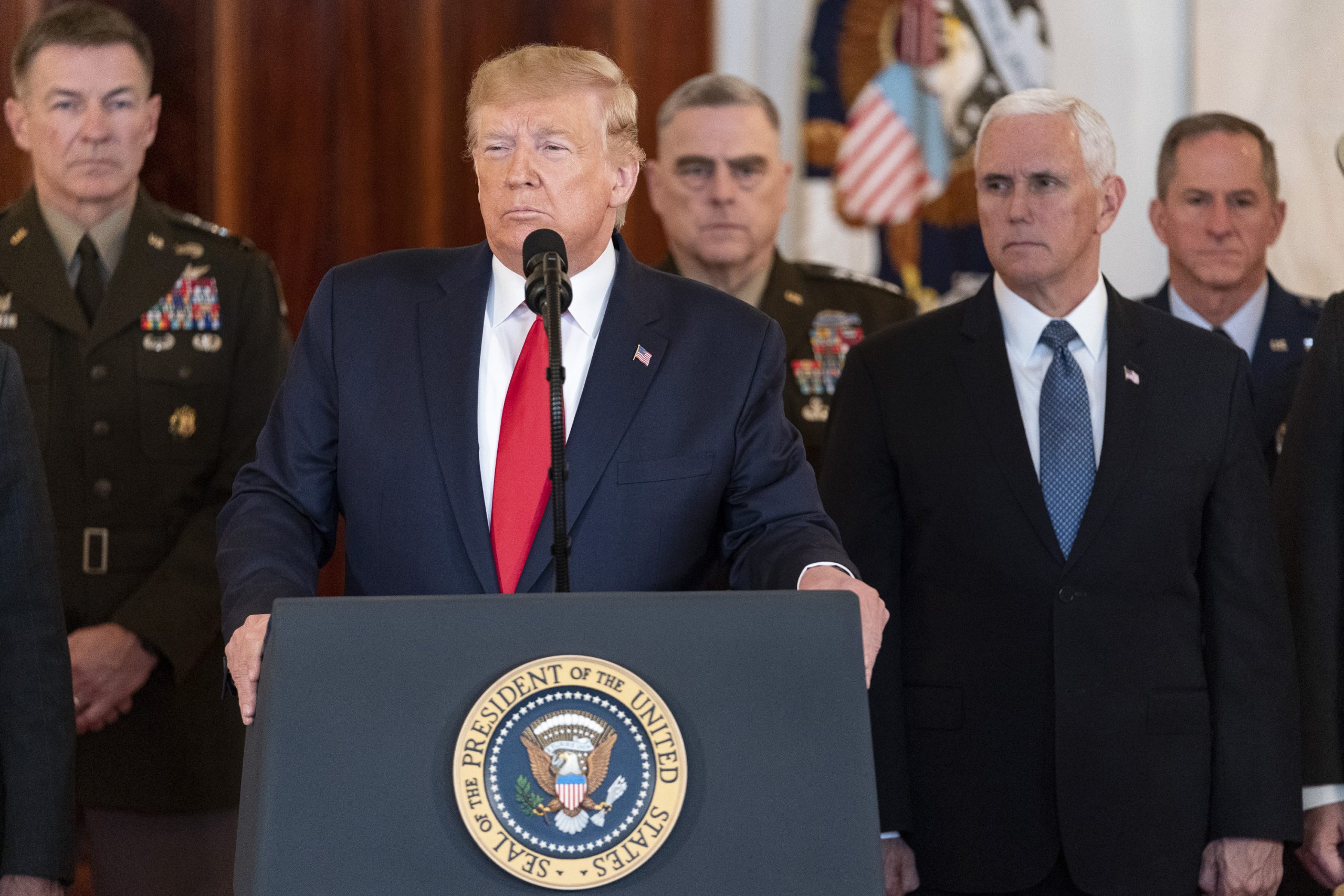 The US president showing the active Iran Israel halt strikes during global peace talks today