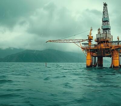 Oil infrastructure showing the active Trump warns Iran strikes and global market threats today