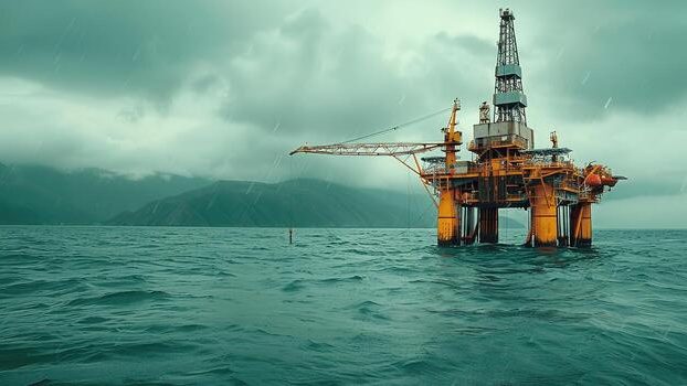 Oil infrastructure showing the active Trump warns Iran strikes and global market threats today
