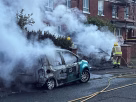 Police forces responding to the active Belfast anti immigrant protests and city violence today