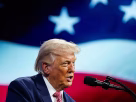 Donald Trump endorsing the Ken Paxton Senate race campaign during a massive political rally today